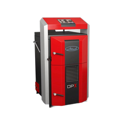 Cazan pe combustibil solid, cu gazeificare, ATTACK DPX STANDARD 25 kW