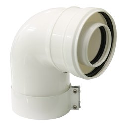 Cot evacuare centrala termica condensare ATI Tip 01, PP/PP, diametru 60 / 100, WBPPCUR61001