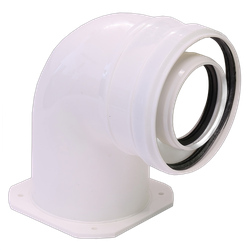 Cot evacuare centrala termica condensare ATI Tip 04, PP/PP, diametru 60 / 100, WBPPCUR61004