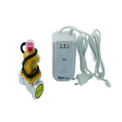 Detector de gaz natural cu electrovalva Everline ELG-QDG/E12, racord 1/2