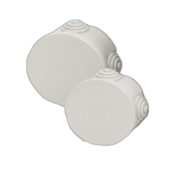 Doza etansa de legatura, rotunda, 80 x 40 mm, Courbi