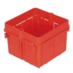 Doza aparat incastrata Gewiss 70x70x50 mm, 2 modul, GW24231