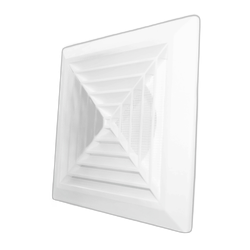 Grila ventilatie rectangulara cu plasa de insecte Dospel KKS 125