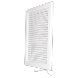 Grila ventilatie rectangulara cu plasa de insecte Dospel DL 90x240 Z