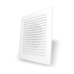 Grila ventilatie rectangulara cu plasa de insecte Dospel DL/150 RW