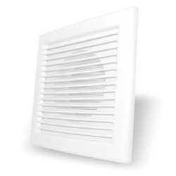 Grila ventilatie rectangulara cu plasa de insecte Dospel DL/100 RW