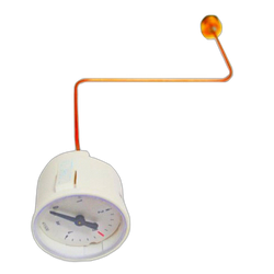 Manometru circular cu tub capilar pentru centrala termica Viessmann Vitopend 100 WH1D, cod piesa 7834985