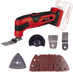 Unealta multifunctionala Einhell TC-MG 18 Li-Solo, slefuire, decupare, fara acumulator, 4465170