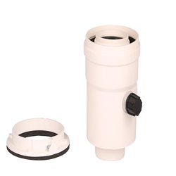 Evacuare verticala centrala termica condensare ATI Tip 3, diametru 60 / 100, PP / PP, WBPP61003