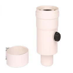 Evacuare verticala centrala termica condensare ATI Tip 1, diametru 60 / 100, PP / PP, WBPP61001