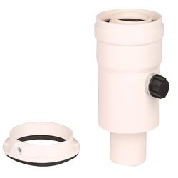 Evacuare verticala centrala termica condensare ATI Tip 6, diametru 60 / 100, PP / PP, WBPP61006