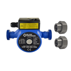 Pompa de circulatie apa potabila Blautechnik  32-60-180, racorduri incluse, inaltime maxima pompare 6 m