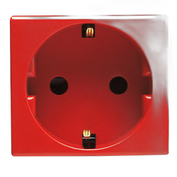 Priza simpla Gewiss Schuko, 2 module, 2P+E 16A, GW20297