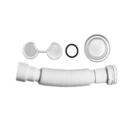 Racord extensibil, diametru 32/40, alb, Wirquin, 30718261