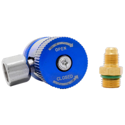 Racord incarcare freon aer conditionat auto QL-1234 R1234yf, presiune joasa, adaptor inclus