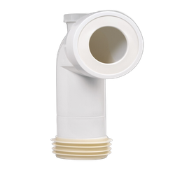 Racord WC , rigid, cu conectare masina spalat si manson, diametru 110 mm, Wirquin, 71240101