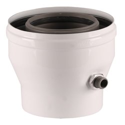 Trecere kit evacuare centrala condesare ATI, 60/100 la 80/125, WBPV812