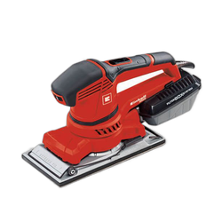 Slefuitor cu vibratii, Einhell, hartie slefuire 280 x 115 prindere cu cleme, hartie slefuire 230 x 115 prindere velcro, 250 W, cutie colectare praf, 4460620