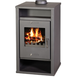 Soba pe lemne tip centrala termica Victoria Deluxe B*, capacitate 12 kW, clasa A, eficienta 73%, racordare - Prompt Service