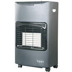 Soba pe gaz pentru butelie, Tesy, LD 168D, mobila, 3 trepte de putere, 4200W, 420036