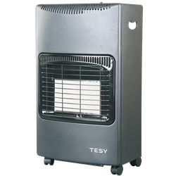 Soba pe gaz pentru butelie, Tesy, LD 168D, mobila, 3 trepte de putere, 4200W, 420036