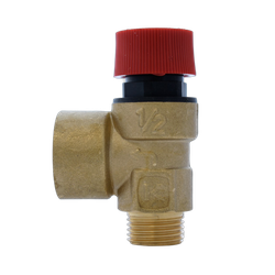 Supapa siguranta Kramer, racord filet 1/2 FE - 3/4 FI, 3 bar, 0533