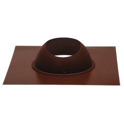 Tabla acoperire trecere tub evacuare ATI M5-TA, maro, 408 x 408, fara inclinatie