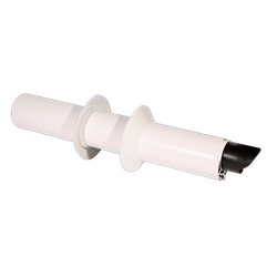 Terminatie orizontala kit evacuare centrala condensare ATI 80 / 125, PP / ALL, lungime 850 mm, WBCC100