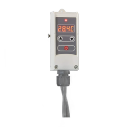 Termostat digital cu senzor contact Computherm WRP-100GD, Control pompa circulatie, Functie anti-inghet, Anti-blocare