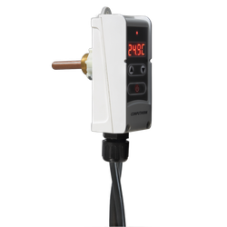 Termostat digital cu senzor imersie Computherm WRP-100GE, Control pompa circulatie, Functie anti-inghet, Anti-blocare