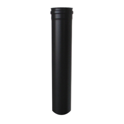 Tubulatura evacuare gaze arse ATI NS1-510X, diametru 100 mm, lungime 0.5 m, inox vopsit negru