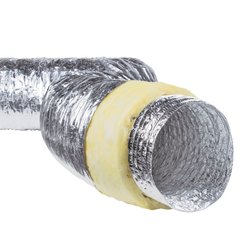 Tubulatura ventilatie flexibila izolata Ø 203 mm