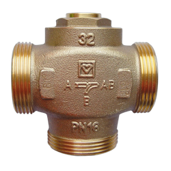 Vana termostatica de amestec 3 cai Herz Teplomix 1 1/2", corp alama, 1776614