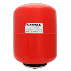Vas de expansiune 35 litri Gitral VVEF 35, membrana schimbabila, 10 bar, universal, 1100003501