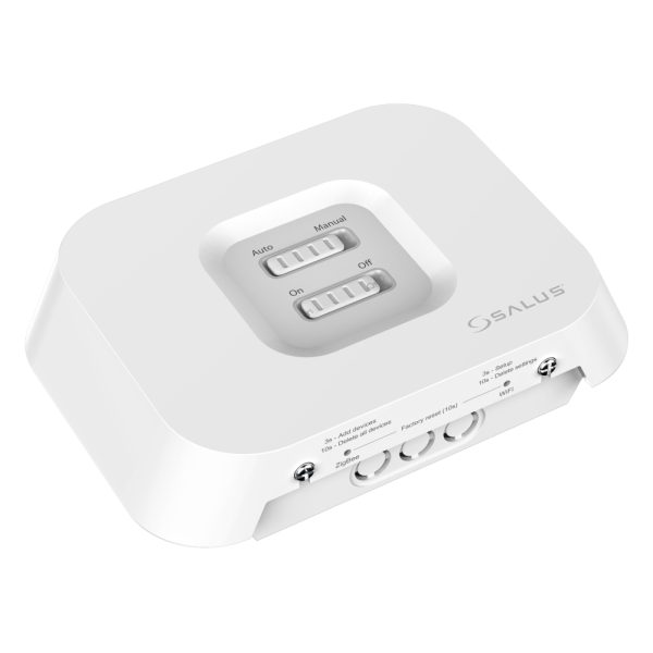 Termostat ambient Salus, controlat prin internet, IT 700, LCD, cu Wi-Fi - imagine 2